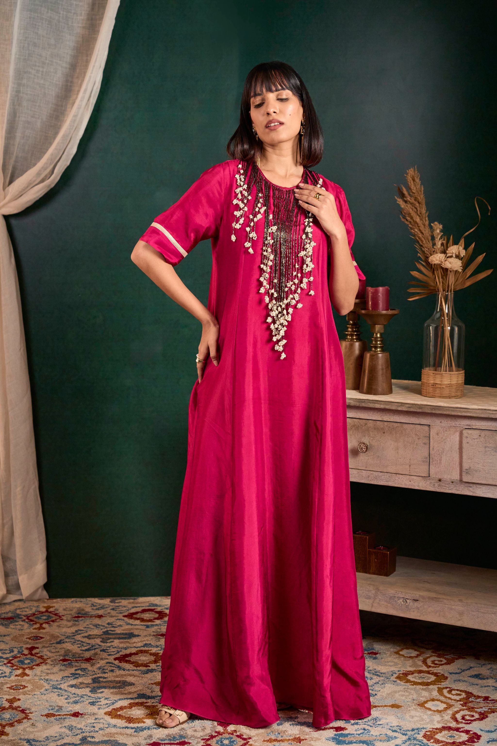 Statement Tassel Dress