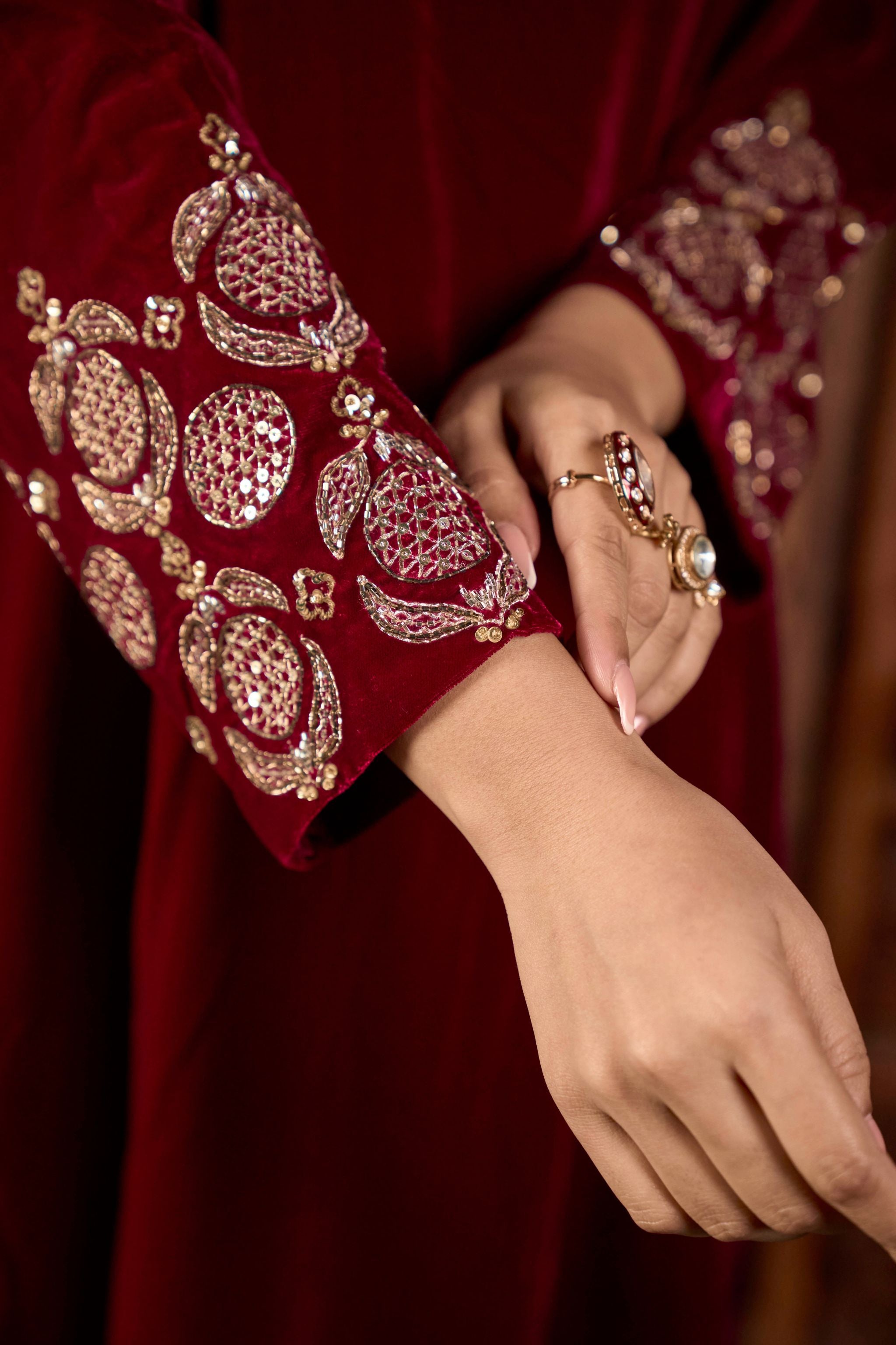 Wine Embellished Set