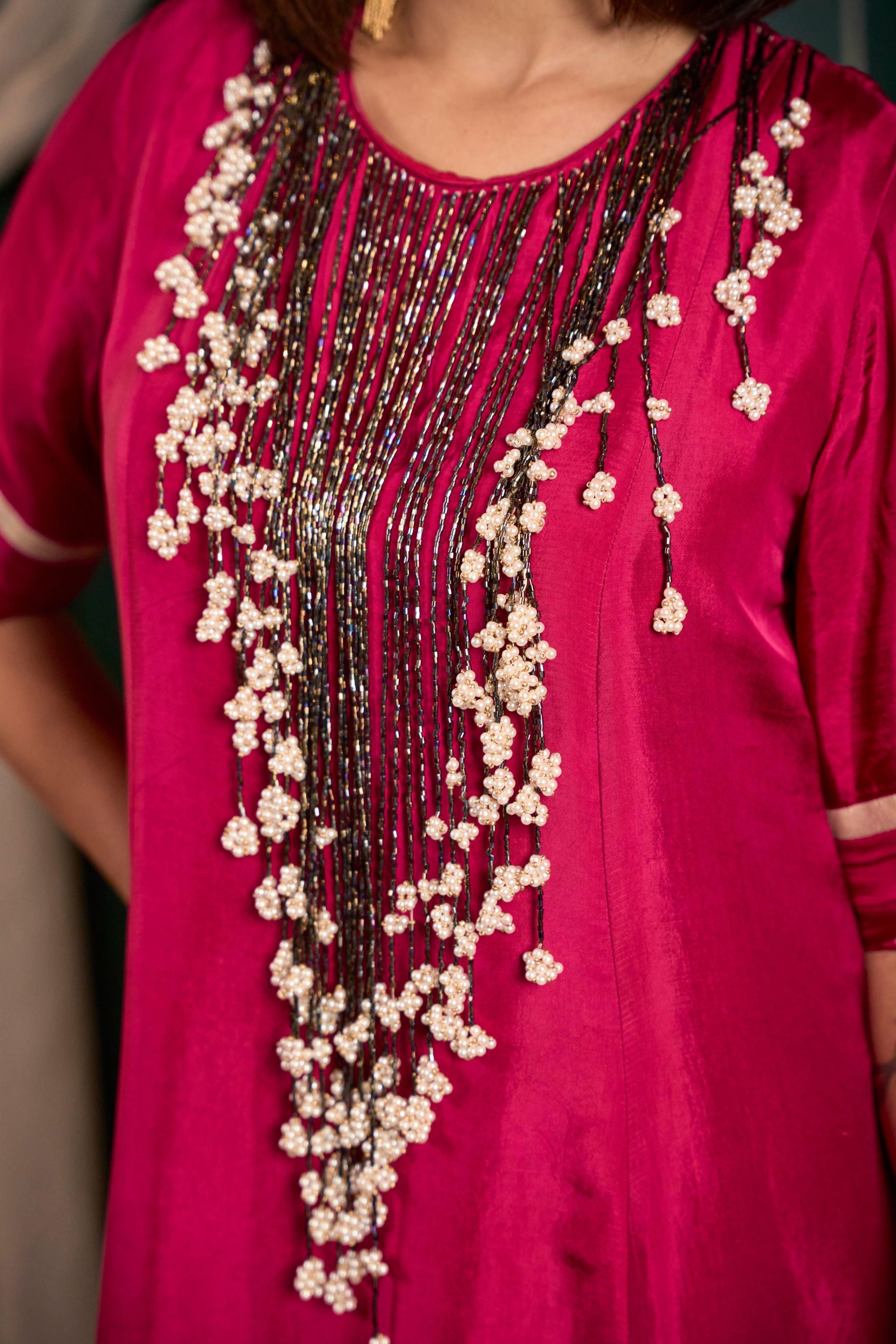 Statement Tassel Dress