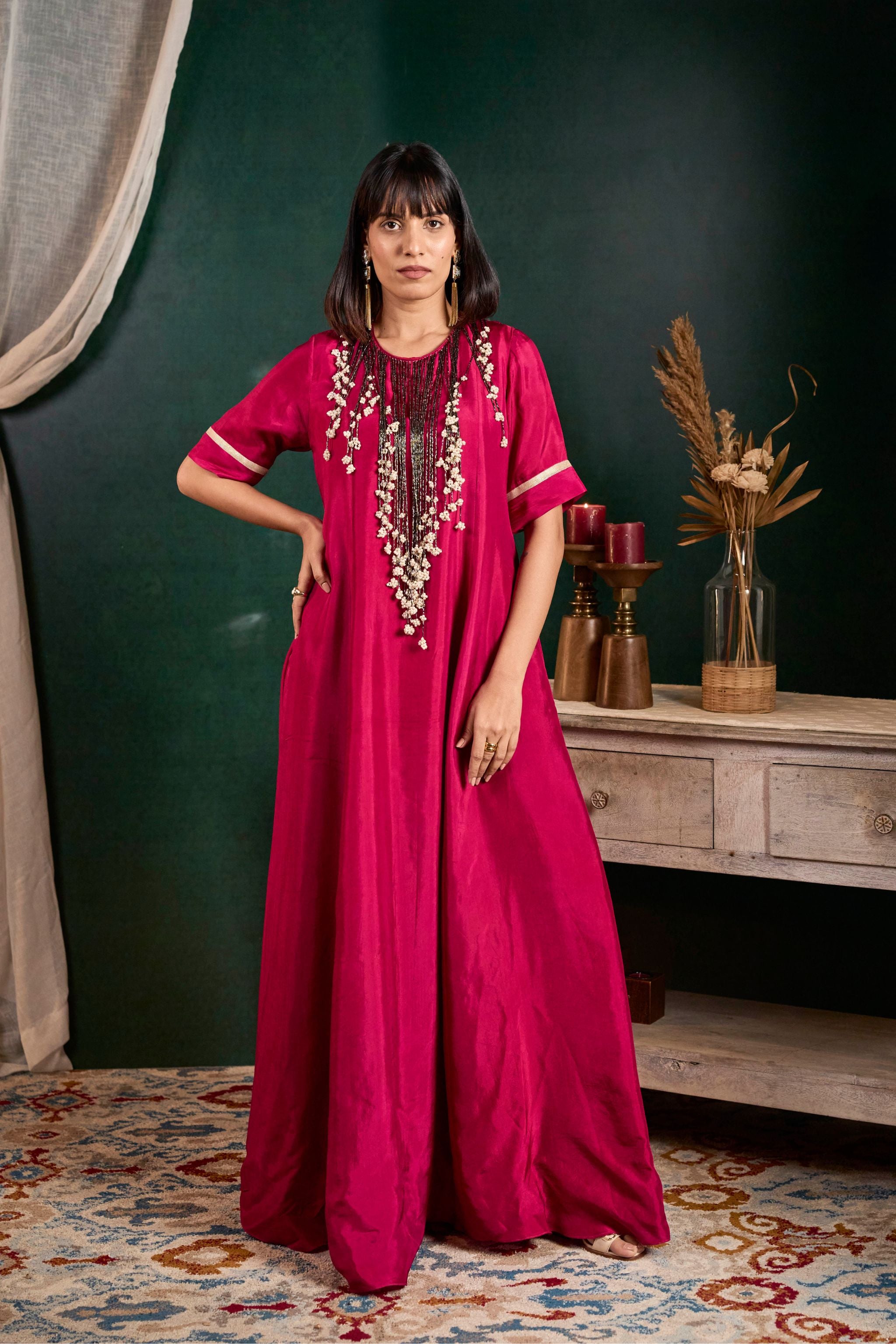 Statement Tassel Dress