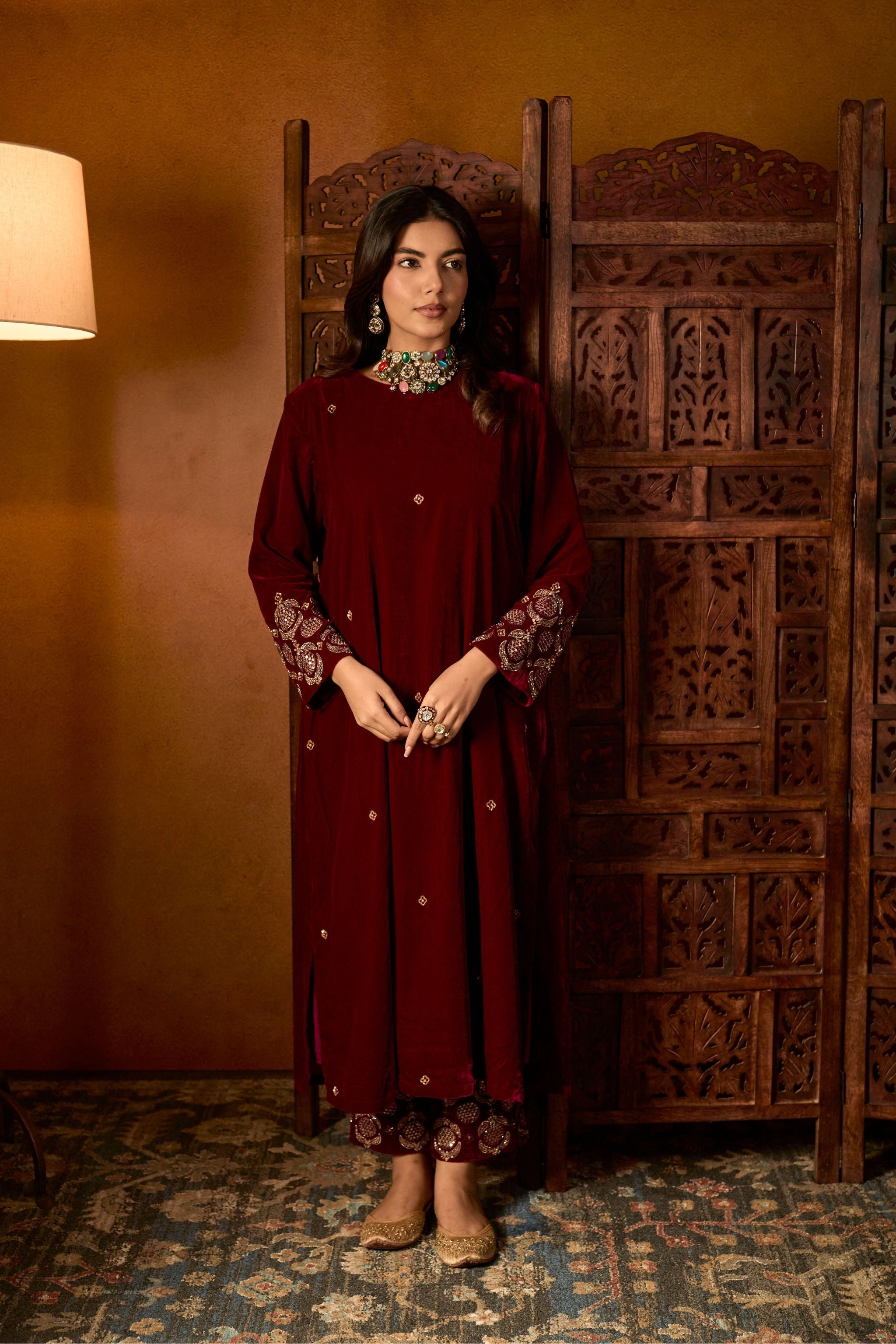 Wine Embellished Set