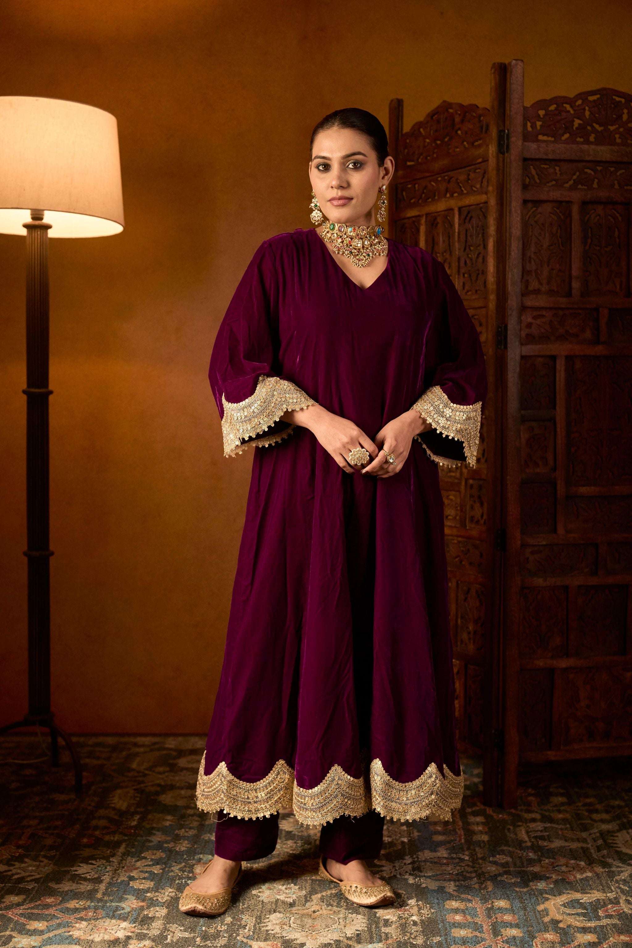 Purple Luxe Ensemble