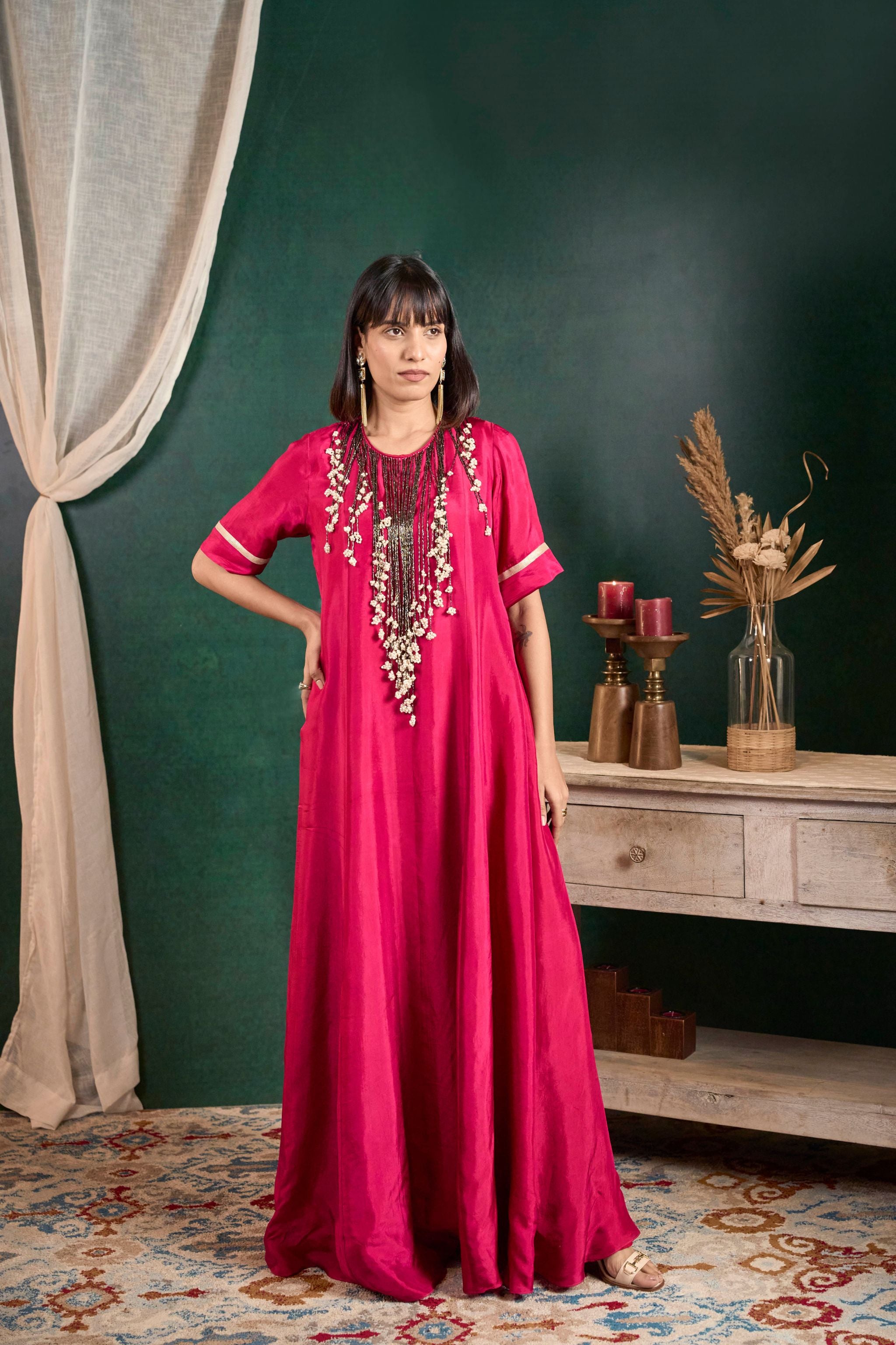 Statement Tassel Dress