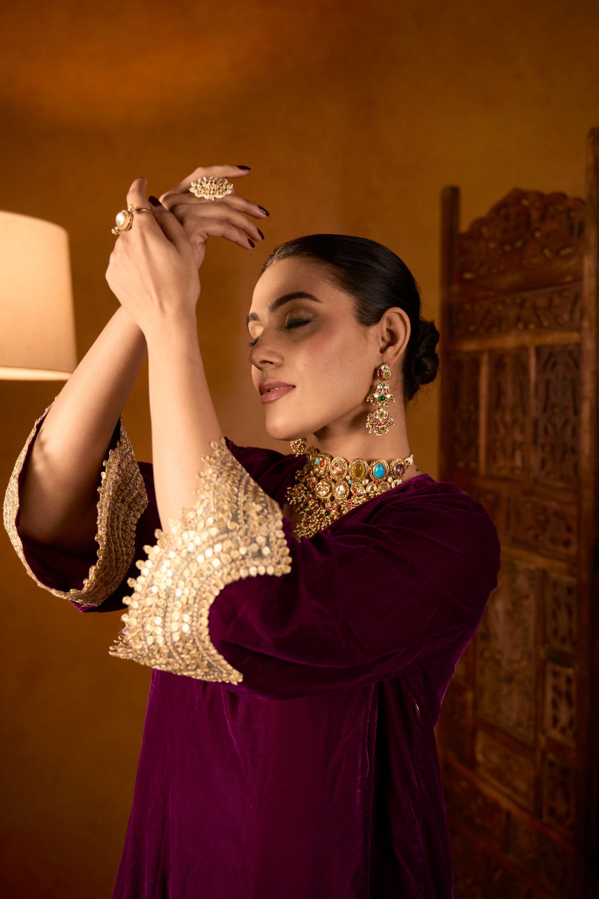 Purple Luxe Ensemble