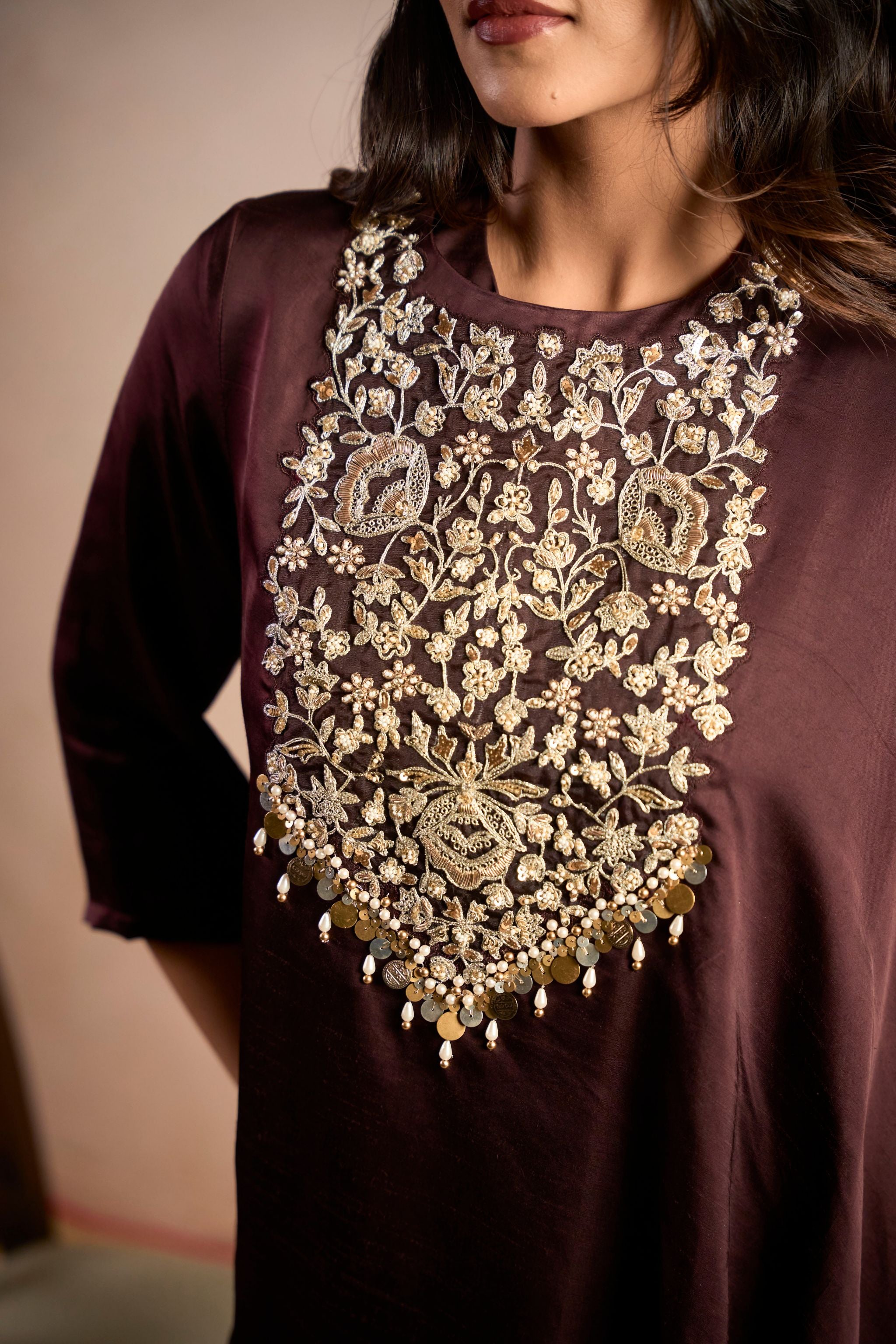 Mocha Muse Drape Set